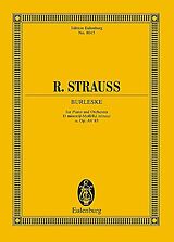 Richard Strauss Notenblätter Burleske d-Moll