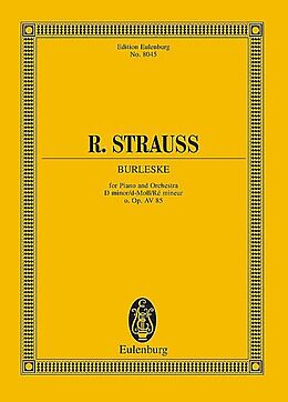 Richard Strauss Notenblätter Burleske d-Moll