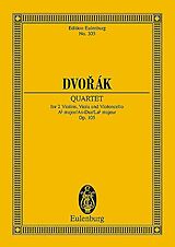 Antonin Leopold Dvorak Notenblätter Streichquartett As-Dur op.105