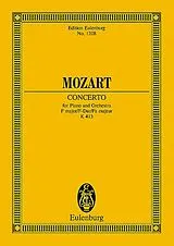 Wolfgang Amadeus Mozart Notenblätter Concerto f major KV413