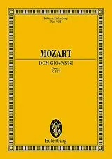 Wolfgang Amadeus Mozart Notenblätter Don Giovanni KV527