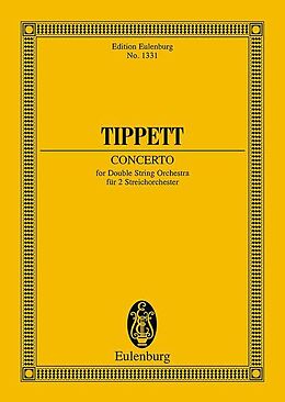 Michael Tippett Notenblätter Concerto
