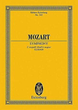 Wolfgang Amadeus Mozart Notenblätter Sinfonie C-Dur KV338