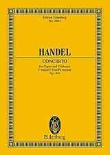 Georg Friedrich Händel Notenblätter Concerto f major op.4/4