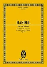 Georg Friedrich Händel Notenblätter Concerto f major op.4/4