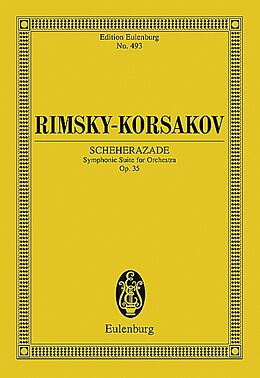 Nicolai Andrejewitsch Rimski-Korsakow Notenblätter Scheherazade op.35 - Sinfonische Suite