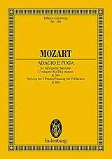 Wolfgang Amadeus Mozart Notenblätter Adagio und Fuge c-Moll KV546 , 426