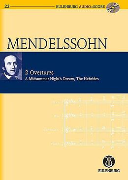 Loseblatt 2 Ouvertüren von Felix Mendelssohn Bartholdy