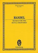 Georg Friedrich Händel Notenblätter The Musick of the Royal Fireworks
