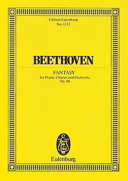 Ludwig van Beethoven Notenblätter Fantasie c-Moll op.80