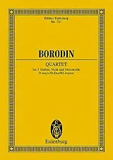 Alexander Porfirjewitsch Borodin Notenblätter Streichquartett D-Dur Nr.2