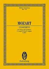 Wolfgang Amadeus Mozart Notenblätter Konzert C-Dur KV467