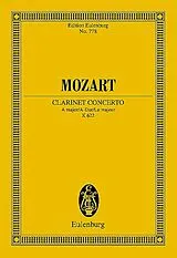 Wolfgang Amadeus Mozart Notenblätter Konzert A-Dur KV622