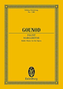 Charles Francois Gounod Notenblätter Margarete - Ballettmusik aus der Oper