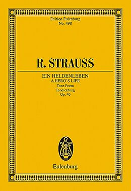 Richard Strauss Notenblätter Ein Heldenleben op.40