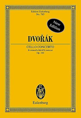Antonin Leopold Dvorak Notenblätter Konzert h-Moll op.104