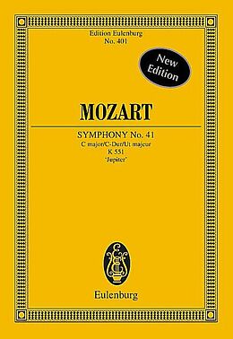 Wolfgang Amadeus Mozart Notenblätter Sinfonie C-Dur Nr.41 KV551