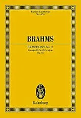 Johannes Brahms Notenblätter Sinfonie D-Dur Nr.2 op.73