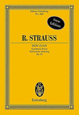 Richard Strauss Notenblätter Don Juan op.20