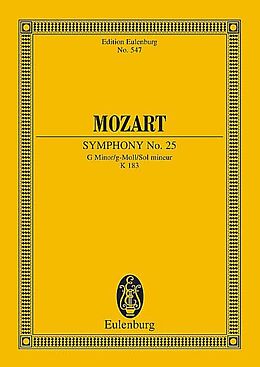 Wolfgang Amadeus Mozart Notenblätter Sinfonie g-Moll Nr.25 KV183