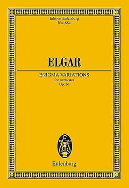 Edward Elgar Notenblätter Enigma-Variationen op.36