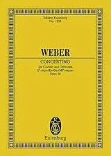 Carl Maria von Weber Notenblätter Konzert Es-Dur op.26
