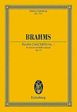 Johannes Brahms Notenblätter Konzert d-Moll op.15