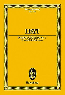 Franz Liszt Notenblätter Konzert Es-Dur Nr.1