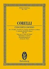 Arcangelo Corelli Notenblätter Concerto grosso g minor op.6,8 (Weihnachtskonzert)