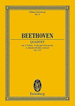 Ludwig van Beethoven Notenblätter Streichquartett a-Moll op.132
