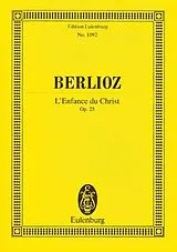 Hector Berlioz Notenblätter Lenfance du Christ op.25