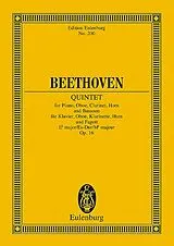 Ludwig van Beethoven Notenblätter Quintett op.16