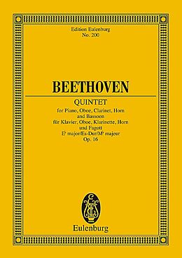 Ludwig van Beethoven Notenblätter Quintett op.16