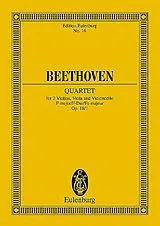 Ludwig van Beethoven Notenblätter Streichquartett F-Dur op.18,1