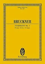 Anton Bruckner Notenblätter Sinfonie B-Dur Nr.5