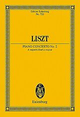 Franz Liszt Notenblätter Konzert A-Dur Nr.2