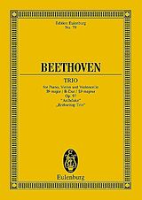 Ludwig van Beethoven Notenblätter Trio B-Dur op.97
