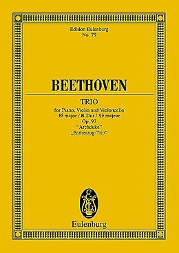 Ludwig van Beethoven Notenblätter Trio B-Dur op.97
