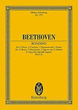 Ludwig van Beethoven Notenblätter Rondino Es-Dur