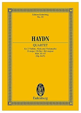Franz Joseph Haydn Notenblätter Streichquartett Lerchen D-Dur op.64,5 ( Hob.III-63 )