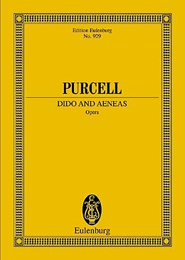 Henry Purcell Notenblätter Dido and Aeneas