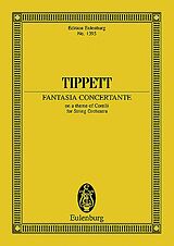 Michael Tippett Notenblätter Fantasia concertante über ein Thema von Corelli