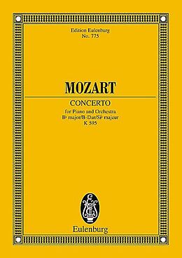 Wolfgang Amadeus Mozart Notenblätter Konzert B-Dur KV595