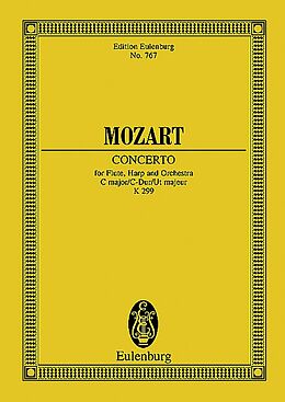 Wolfgang Amadeus Mozart Notenblätter Konzert C-Dur KV299