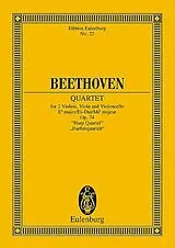 Ludwig van Beethoven Notenblätter Streichquartett Es-Dur op.74