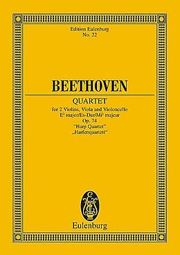 Ludwig van Beethoven Notenblätter Streichquartett Es-Dur op.74