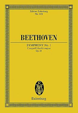 Ludwig van Beethoven Notenblätter Sinfonie C-Dur Nr.1 op.21