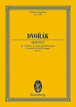 Antonin Leopold Dvorak Notenblätter Streichquintett Es-Dur op.97