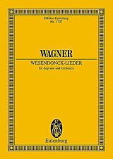 Richard Wagner Notenblätter Wesendonck-Lieder WWV91