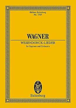Richard Wagner Notenblätter Wesendonck-Lieder WWV91